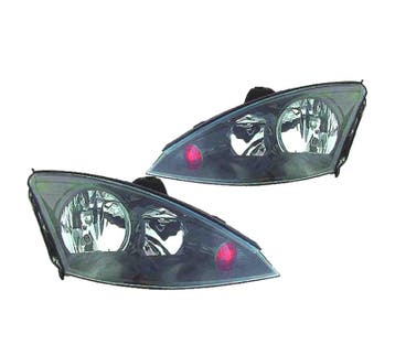PHARES POUR FORD FOCUS II 01-05 FOND NOIR, Verzenden