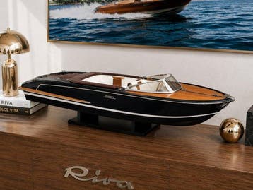 Grand Riva Iseo Maquette de luxe 70 cm bois 1:12 - Bateau