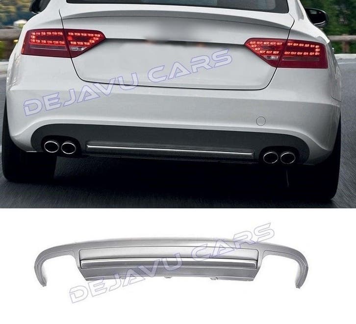S5 Look Diffuser voor Audi A5 8T Sportback, Auto diversen, Tuning en Styling, Ophalen of Verzenden