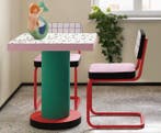 Seletti - Hello Again - Chaise - Superchair Blue Grid -
