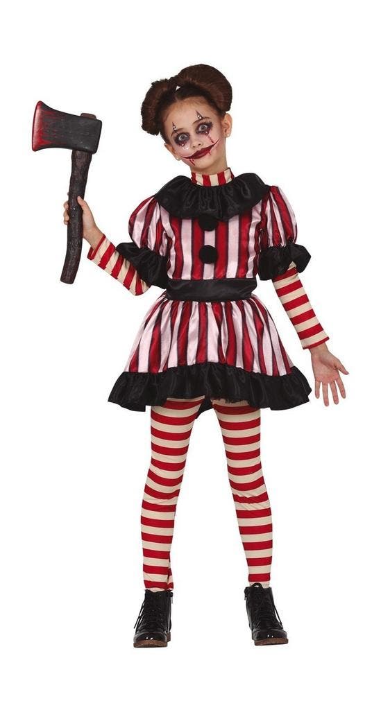 Halloween Kostuum Meisje Clown Speelgoed, Hobby & Loisirs créatifs, Articles de fête, Envoi