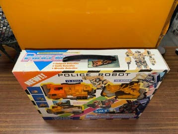 Jouet - Police Robot 3in2 K/O Transformers vintage anni ‘80