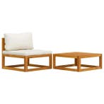 Acaciahout Loungeset | Retour Deal | 48% Korting (tuinbank), Tuin en Terras, Verzenden, Nieuw, Hout