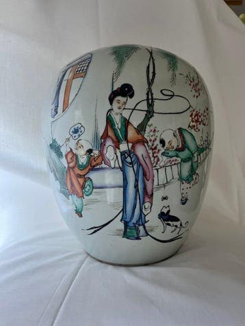 Gemberpot - Porselein - Porlelaine, Antiek en Kunst
