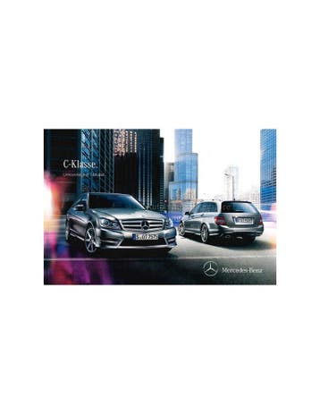 2013 MERCEDES BENZ C KLASSE BROCHURE DUITS, Nieuw