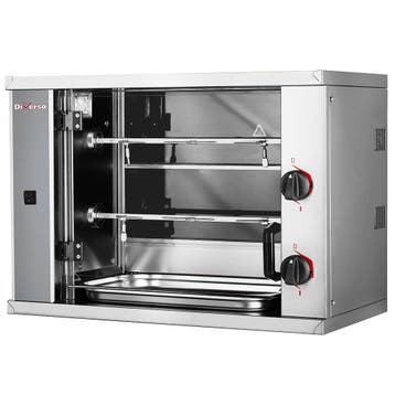 Kippengrill | SMALL | Elektrisch | 2 Spitten | 6 Kippen |, Zakelijke goederen, Verzenden, Nieuw in verpakking