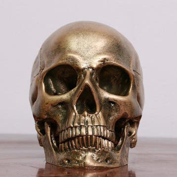 Decoratief ornament - Vintage schedelornament, Antiek en Kunst