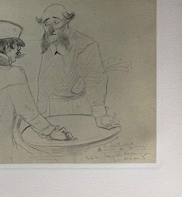 Henri De Toulouse-Lautrec (1864-1901) - Au Café de Bordeaux