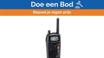 Bieden: Icom IC-4088E UHF Handheld Marine Two-Way Radio - 6, Ophalen of Verzenden, Nieuw