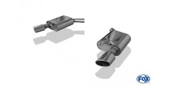 FOX Audi A7 4G - 3.0l TFSI einddemper rechts/links - 115x85, Verzenden
