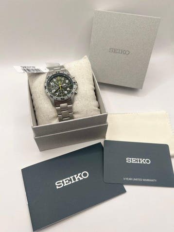 Seiko - Chronograph - Zonder minimumprijs - SND377P1 - Heren