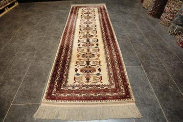 Afghan - Tapijt - 290 cm - 105 cm, Nieuw