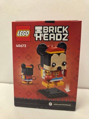 Lego Set - Disney - LEGO 40381 Monkey King + LEGO Brickheadz, Nieuw