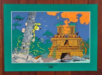 Franquin - 1 Silkscreen - Marsupilami - Marsupilami in the, Nieuw