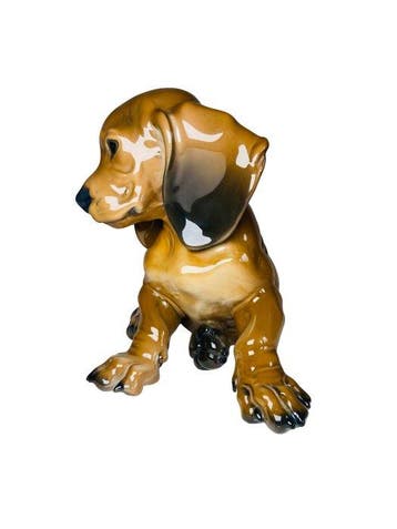 Rosenthal - Beeldje - Dachshund puppy - Porselein