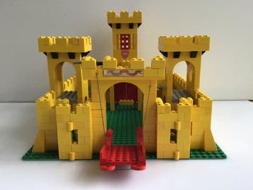 Lego Set - Lego 375 - Castle - Geel kasteel 375, Nieuw