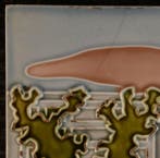 Jugendstil Tegel - Meißner Ofen,- und Porzellanfabrik - Art