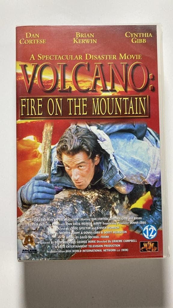 VOLCANO: FIRE ON THE MOUNTAIN (VHS), Cd's en Dvd's, VHS | Film, Gebruikt