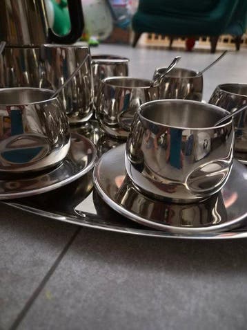 AMC art design - Eetservies voor 6 - Staal