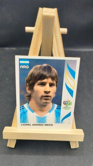 2006 Panini Figurina Lionel Andres Messi #185 Panini World, Verzamelen, Nieuw