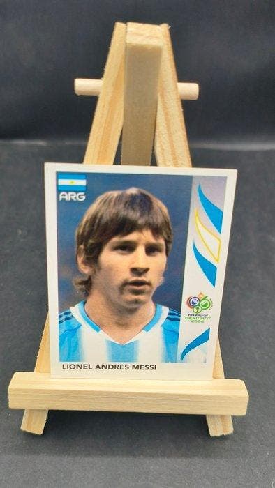 2006 Panini Figurina Lionel Andres Messi #185 Panini World, Collections, Autocollants