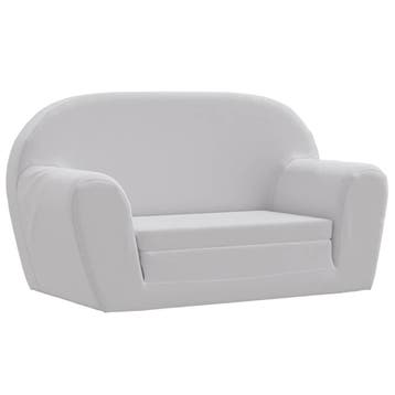 vidaXL Loungestoel voor kinderen uitklapbaar lichtgrijs, Kinderen en Baby's, Verzenden, Nieuw