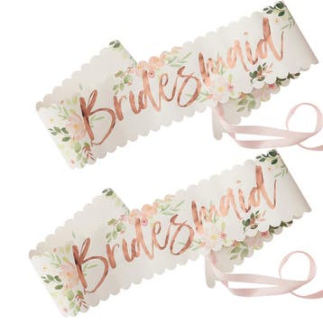 Sjerp Bridesmaid Bloemen 75cm 2st, Verzenden, Nieuw