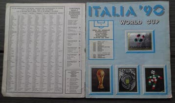 1990 Panini Italia 90 World Cup Paolo Rossi - 1 Compleet, Nieuw