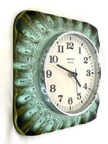 Wandklok - Vintage wandhorloge Vedette Transistor -