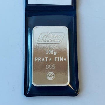 100 gram - Zilver .999 - Albino Moutinho - Met certificaat