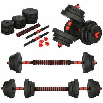 Dumbbellset 20kg | Composiet | OP=OP | Laatste Stuks!, Overige materialen, Overige typen, Ophalen of Verzenden, Armen