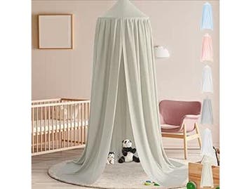 Veiling - BEARTOP luifel kinderkamer beige, Kinderen en Baby's, Babywiegjes en Ledikanten, Nieuw