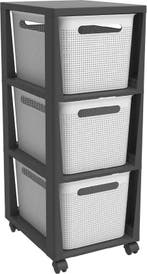 2dekans | Rotho Brisen - design ladekast 3 x 16 L met wielen, Ophalen of Verzenden, Nieuw