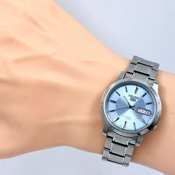 Seiko - SEIKO 5 ICE BLUE DIAL - Zonder minimumprijs -