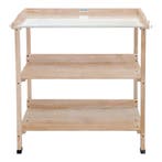 Lendo Online Table de Rempotage 73x37x92 Bois Naturelle