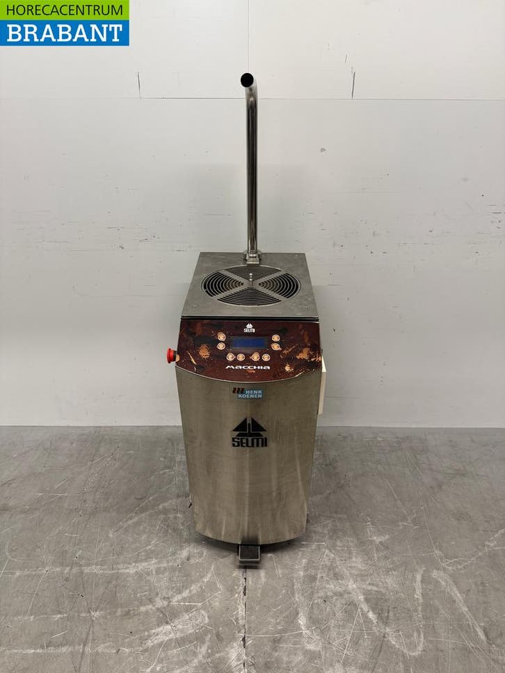 RVS Selmi Macchia Chocolade Tempereermachine 10 kilo 230V, Articles professionnels, Horeca | Équipement de cuisine, Enlèvement ou Envoi
