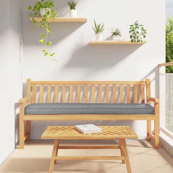 vidaXL Pallet Kussen Set 2 st Oxford Stof Grijs 200 x 40 x 8, Verzenden, Nieuw