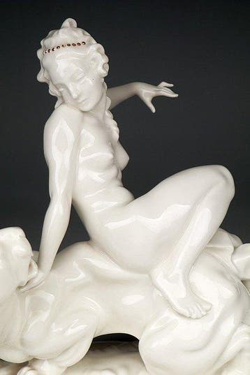 Hutschenreuther - Beeldje - Porselein, Antiek en Kunst
