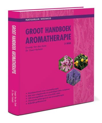 Groot handboek aromatherapie / Natuurlijk wegwijs, Verzenden, Zo goed als nieuw, Greetje Van den Eede