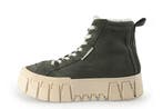 Tommy Jeans Hoge sneakers in maat 40 Groen, Verzenden, Zo goed als nieuw, Sneakers, Tommy Jeans