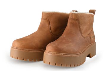 Timberland Snowboots in maat 39 Bruin, Kleding | Dames, Schoenen, Bruin, Verzenden, Snowboots, Zo goed als nieuw