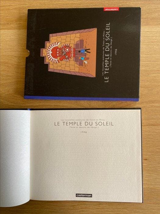 Tintin - Le Temple du Soleil - version intégrale 1946 +, Livres, BD