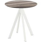 Inklapbare Tafel | INFINITY | HPL/RVS | Houtlook Blad | Wit, Verzenden, Nieuw in verpakking