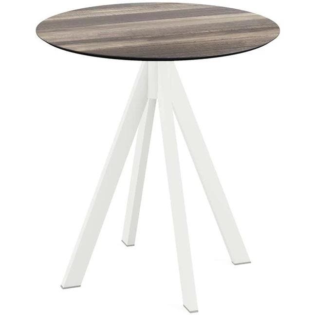 Inklapbare Tafel | INFINITY | HPL/RVS | Houtlook Blad | Wit, Articles professionnels, Horeca | Équipement de cuisine, Envoi