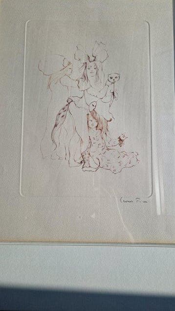 Leonor Fini (1907-1996) - Jeunes filles au chat-Les