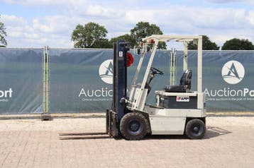 Veiling: Heftruck Komatsu FB14-5 Elektrisch 1400kg, Ophalen