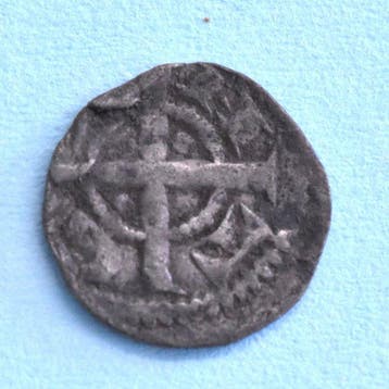 . Lage Landen , Graafschap Vlaanderen Denier 1220/1250 Gent, Postzegels en Munten