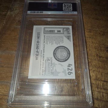 2014/2015 Panini UCL Stickers Lionel Messi 426 Graded card -, Verzamelen, Nieuw