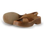 Sacha Sandalen in maat 41 Cognac, Kleding | Dames, Schoenen, Overige kleuren, Verzenden, Sandalen of Muiltjes, Zo goed als nieuw