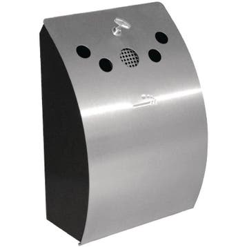 Wandmodel asbak RVS afsluitbaar | 245x142x352(h)mm Bolero, Verzenden, Nieuw in verpakking